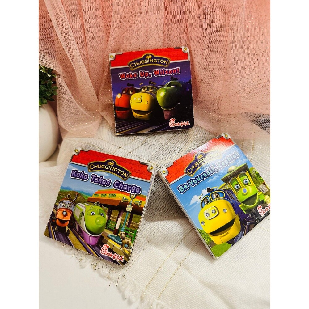 Set of 3 Chuggington Books